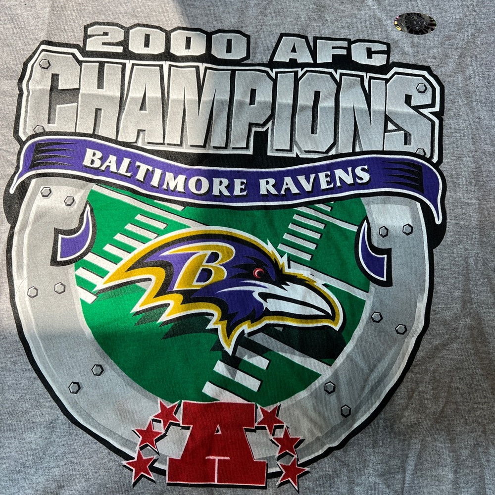 Baltimore Ravens 2000 AFC Champions T-Shirt